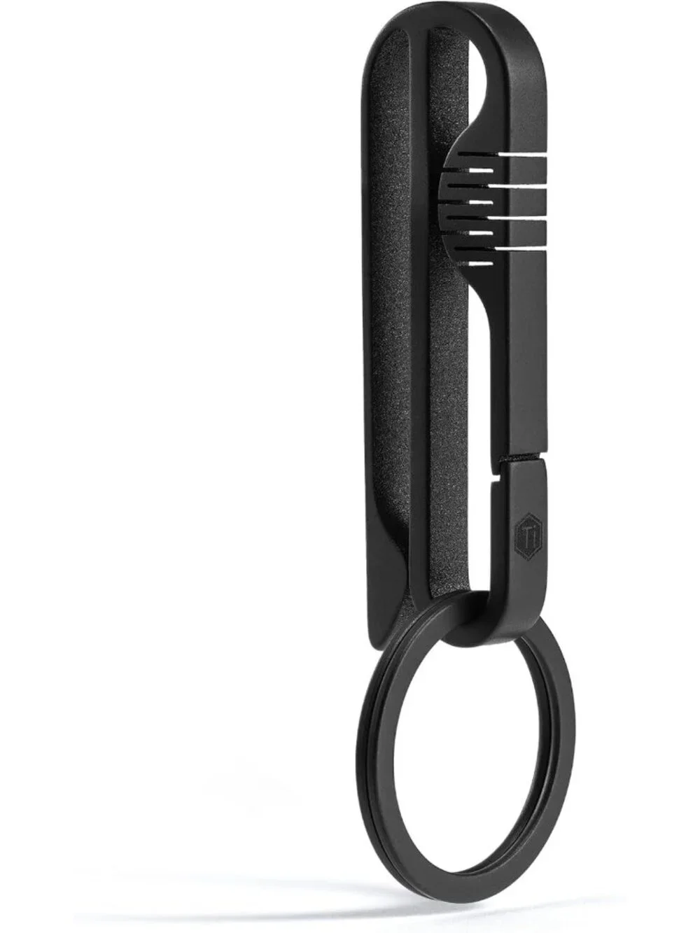 Durable Titanium Keychain Belt Clip with Removable Key Ring - Perfect for